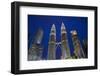 Petronas Towers, Klcc (Kuala Lumpur City Center), Kuala Lumpur, Malaysia, Southeast Asia, Asia-Tuul-Framed Photographic Print