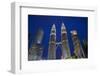 Petronas Towers, Klcc (Kuala Lumpur City Center), Kuala Lumpur, Malaysia, Southeast Asia, Asia-Tuul-Framed Photographic Print