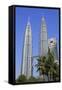 Petronas Towers, Kuala Lumpur, Malaysia, Southeast Asia, Asia-Richard Cummins-Framed Stretched Canvas