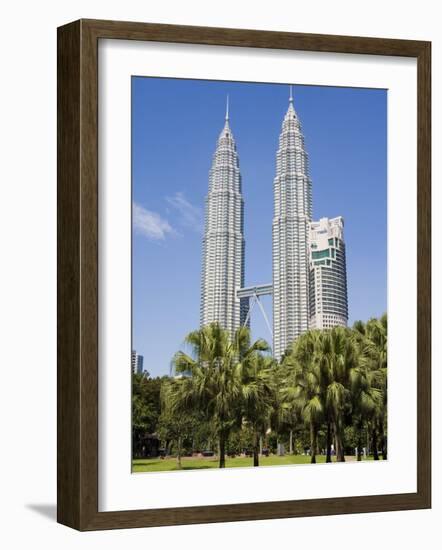 Petronas Towers, Kuala Lumpur, Malaysia, Southeast Asia-Tondini Nico-Framed Photographic Print