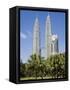 Petronas Towers, Kuala Lumpur, Malaysia, Southeast Asia-Tondini Nico-Framed Stretched Canvas