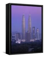 Petronas Towers, Kuala Lumpur, Malaysia-Gavin Hellier-Framed Stretched Canvas