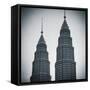 Petronas Towers, Kuala Lumpur, Malaysia-Jon Arnold-Framed Stretched Canvas
