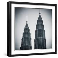 Petronas Towers, Kuala Lumpur, Malaysia-Jon Arnold-Framed Photographic Print