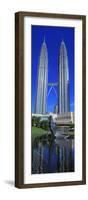 Petronas Towers Kuala Lumpur Malaysia-null-Framed Photographic Print