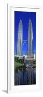 Petronas Towers Kuala Lumpur Malaysia-null-Framed Photographic Print