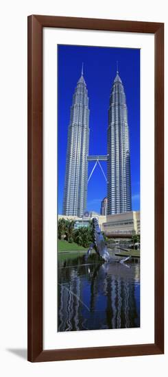 Petronas Towers Kuala Lumpur Malaysia-null-Framed Photographic Print