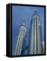 Petronas Towers, the World's Second Tallest Building, Kuala Lumpur, Malaysia, Southeast Asia-Robert Francis-Framed Stretched Canvas