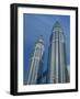 Petronas Towers, the World's Second Tallest Building, Kuala Lumpur, Malaysia, Southeast Asia-Robert Francis-Framed Photographic Print