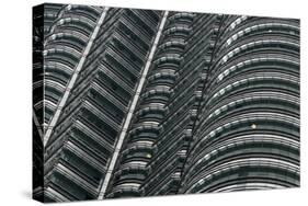 Petronas Twin Towers, Close-Up, Kuala Lumpur, Malaysia, Southeast Asia-Nick Servian-Stretched Canvas