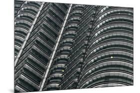 Petronas Twin Towers, Close-Up, Kuala Lumpur, Malaysia, Southeast Asia-Nick Servian-Mounted Photographic Print