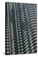 Petronas Twin Towers, Close-Up, Kuala Lumpur, Malaysia, Southeast Asia-Nick Servian-Stretched Canvas