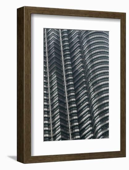 Petronas Twin Towers, Close-Up, Kuala Lumpur, Malaysia, Southeast Asia-Nick Servian-Framed Photographic Print