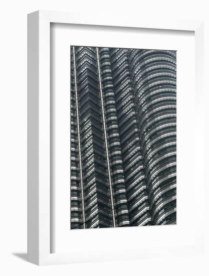 Petronas Twin Towers, Close-Up, Kuala Lumpur, Malaysia, Southeast Asia-Nick Servian-Framed Photographic Print