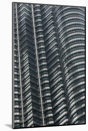Petronas Twin Towers, Close-Up, Kuala Lumpur, Malaysia, Southeast Asia-Nick Servian-Mounted Photographic Print