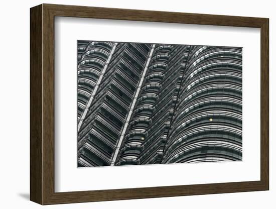 Petronas Twin Towers, Close-Up, Kuala Lumpur, Malaysia, Southeast Asia-Nick Servian-Framed Photographic Print