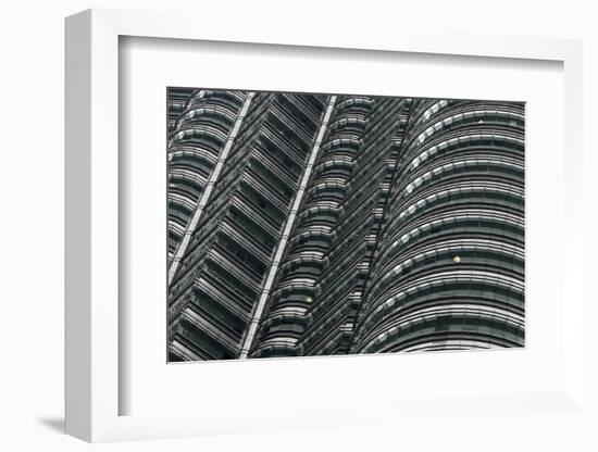 Petronas Twin Towers, Close-Up, Kuala Lumpur, Malaysia, Southeast Asia-Nick Servian-Framed Photographic Print