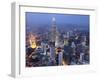 Petronas Twin Towers from Kl Tower, Kuala Lumpur, Malaysia-Demetrio Carrasco-Framed Photographic Print