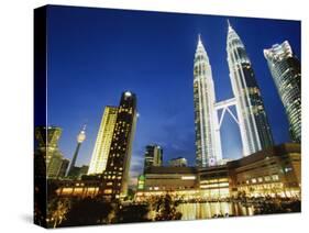 Petronas Twin Towers, Kuala Lumpur, Malaysia, Southeast Asia-Alain Evrard-Stretched Canvas