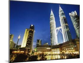 Petronas Twin Towers, Kuala Lumpur, Malaysia, Southeast Asia-Alain Evrard-Mounted Photographic Print