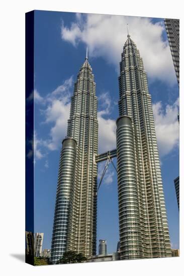 Petronas Twin Towers, Kuala Lumpur, Malaysia-Chris Mouyiaris-Stretched Canvas