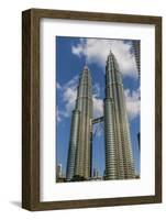 Petronas Twin Towers, Kuala Lumpur, Malaysia-Chris Mouyiaris-Framed Photographic Print