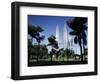 Petronas Twin Towers Seen from Public Park, Kuala Lumpur, Malaysia, Southeast Asia-Charcrit Boonsom-Framed Photographic Print