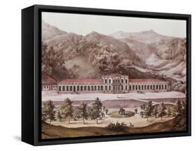 Petropolis the Palace of the Emperors Commissioned by Don Pedro Ii-null-Framed Stretched Canvas
