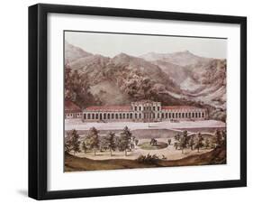 Petropolis the Palace of the Emperors Commissioned by Don Pedro Ii-null-Framed Giclee Print