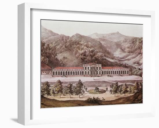 Petropolis the Palace of the Emperors Commissioned by Don Pedro Ii-null-Framed Giclee Print