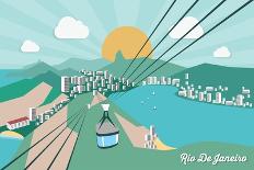 Rio De Janeiro - Vector Illustration-Petrovic Igor-Art Print