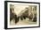 Petrovka Street in Winter, Moscow, Russia, 1912-null-Framed Giclee Print