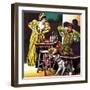 Petruchio and Katherine, from Shakespeare's Comedy, the Taming of the Shrew-Ron Embleton-Framed Giclee Print