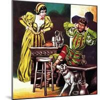 Petruchio and Katherine, from Shakespeare's Comedy, the Taming of the Shrew-Ron Embleton-Mounted Giclee Print