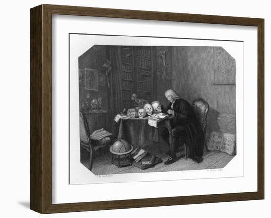 Petrus Camper, Dutch Anatomist, Anthropologist and a Naturalist, C1870-H Sluyter-Framed Giclee Print