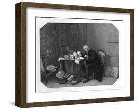 Petrus Camper, Dutch Anatomist, Anthropologist and a Naturalist, C1870-H Sluyter-Framed Giclee Print