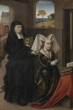 Isabel of Portugal with Saint Elizabeth, 1457-1460