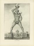 The Colossus of Rhodes-Petrus Josephus Witdoeck-Framed Stretched Canvas
