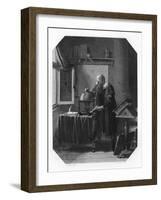 Petrus Plancius, Dutch Astronomer, Cartographer and Clergyman, C1870-JH Rennefeld-Framed Premium Giclee Print