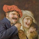 Joueur De Rommelpot (Tambour a Friction) - Rommelpot Player Par Staverenus, Petrus (Active 1634-165-Petrus Staverenus-Framed Giclee Print