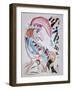 Petrushka-Sergei Vasilievich Chekhonin-Framed Giclee Print