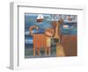 Pets by the Sea-Peter Adderley-Framed Art Print