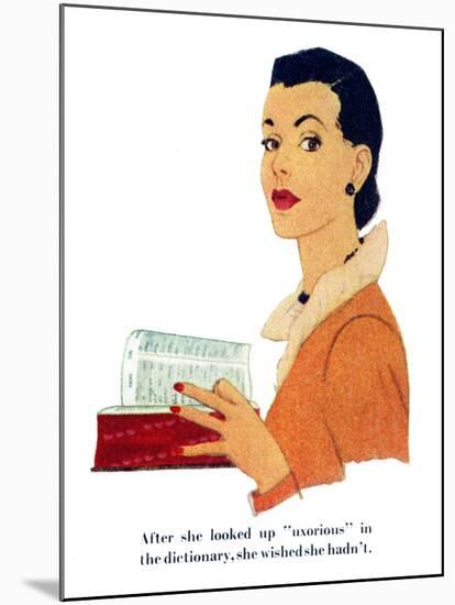 Petticoat Empire II - Saturday Evening Post "Leading Ladies", May 26, 1951 pg.23-Gilbert Bundy-Mounted Giclee Print