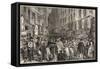 Petticoat Lane 1870-null-Framed Stretched Canvas