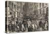 Petticoat Lane 1870-null-Stretched Canvas