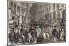 Petticoat Lane 1870-null-Mounted Art Print