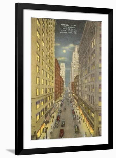 Petticoat Lane, Kansas City, Missouri-null-Framed Art Print