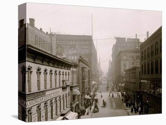 Petticoat Lane, Kansas City, Mo.-null-Stretched Canvas