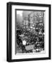 Petticoat Lane Market Christmas Shopping 1960-George Greenwell-Framed Photographic Print