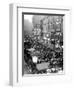 Petticoat Lane Market Christmas Shopping 1960-George Greenwell-Framed Photographic Print